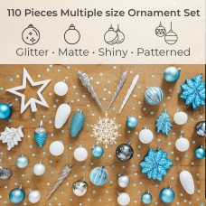 Neo 110PCS Christmas Tree Ornaments